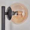 Chehalis Wandleuchte Glas 10 cm Bernsteinfarben, 3-flammig