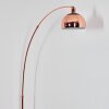 Baloca Stehleuchte 21,5 cm Kupferfarben, Schwarz, 1-flammig
