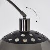 Baloca Bogenlampe 27 cm Chrom, Schwarz, 1-flammig