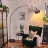 Baloca Bogenlampe 27 cm Chrom, Schwarz, 1-flammig