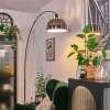 Baloca Bogenlampe 27 cm Chrom, Schwarz, 1-flammig