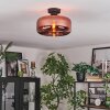 Boza Deckenleuchte Glas 28 cm Kupferfarben, 1-flammig