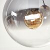 Gastor Deckenleuchte Glas 15 cm Bernsteinfarben, Klar, Rauchfarben, 5-flammig