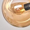 Gastor Deckenleuchte Glas 15 cm Bernsteinfarben, 8-flammig