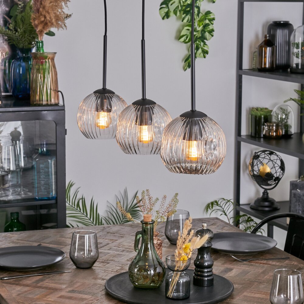 Ripoll Hängeleuchte Glas 15 cm Klar, 3-flammig main product photo
