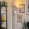 Dillingby Stehleuchte LED Schwarz, 2-flammig