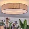 Foggia Deckenleuchte 60 cm Nickel-Matt, 3-flammig