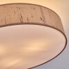 Foggia Deckenleuchte 60 cm Nickel-Matt, 3-flammig