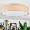 Foggia Deckenleuchte 60 cm Nickel-Matt, 3-flammig