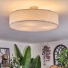 Foggia Deckenleuchte 50 cm Nickel-Matt, 3-flammig