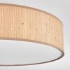 Foggia Deckenleuchte 50 cm Nickel-Matt, 3-flammig