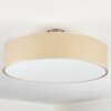 Foggia Deckenleuchte 50 cm Nickel-Matt, 3-flammig