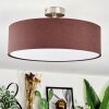 Foggia Deckenleuchte 40 cm Nickel-Matt, 3-flammig