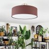 Foggia Deckenleuchte 40 cm Nickel-Matt, 3-flammig