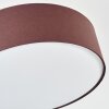 Foggia Deckenleuchte 40 cm Nickel-Matt, 3-flammig