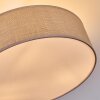 Foggia Deckenleuchte 40 cm Nickel-Matt, 3-flammig