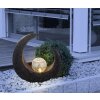 Globo MOND Solarleuchte LED Braun, 1-flammig