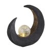 Globo MOND Solarleuchte LED Braun, 1-flammig