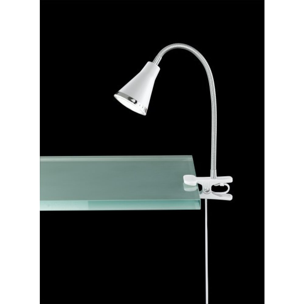 Reality ARRAS Klemmleuchte LED Weiß, 1-flammig main product photo