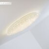 Trio Leuchten NAGANO Deckenleuchte LED Weiß, 1-flammig, Fernbedienung, Farbwechsler