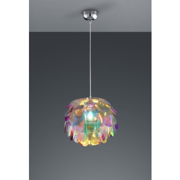 Reality CLOVER Hängeleuchte Transparent, Klar, 1-flammig