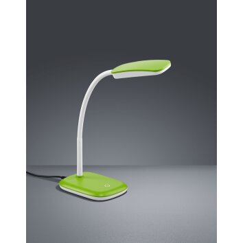 Reality BOA Tischleuchte LED Grün, 1-flammig