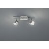 Reality ROUBAIX Deckenstrahler LED Nickel-Matt, 2-flammig