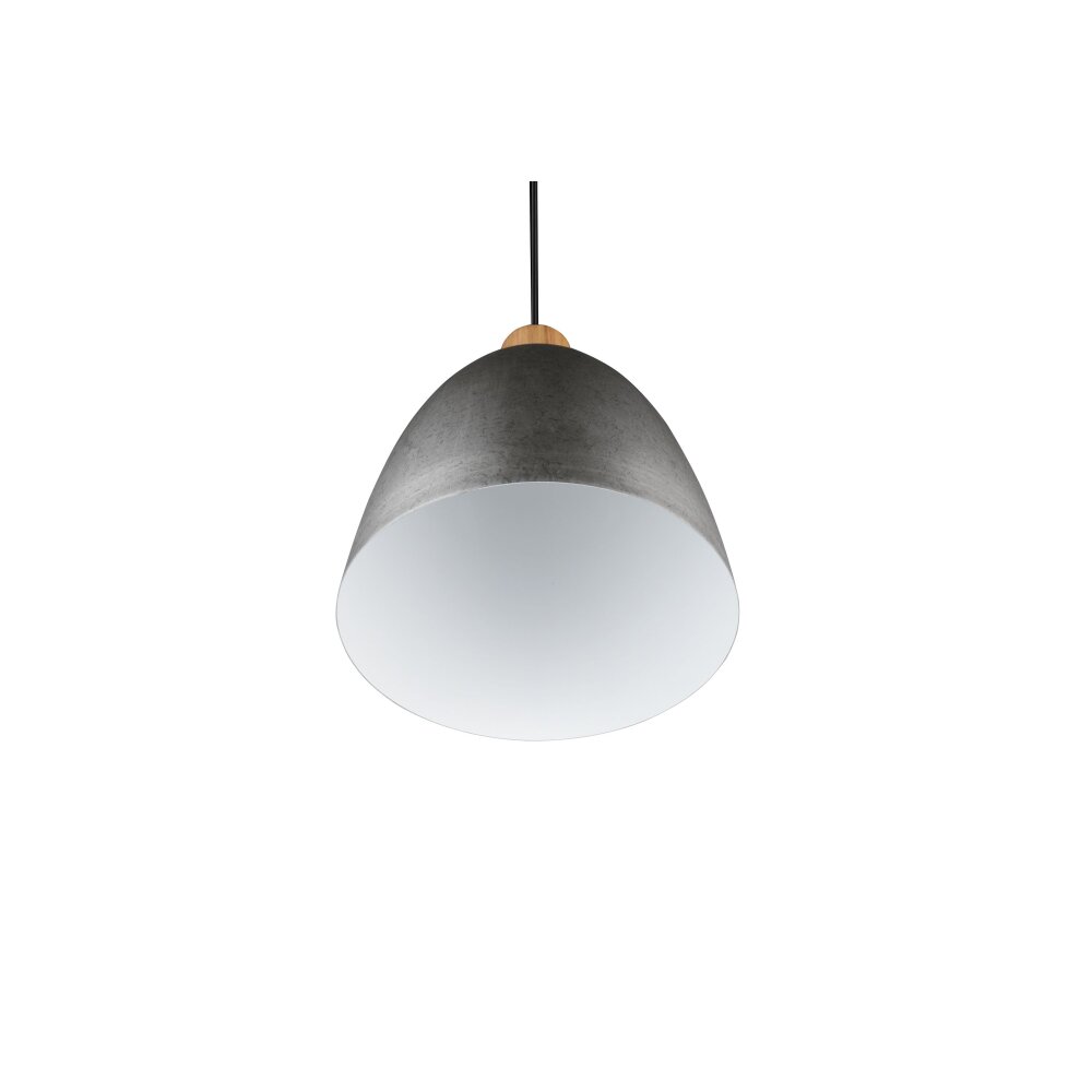 Reality Jagger Pendelleuchte Dunkelbraun, Nickel-Matt, 1-flammig
