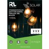 Reality Campus Solarleuchte LED Schwarz, 3-flammig