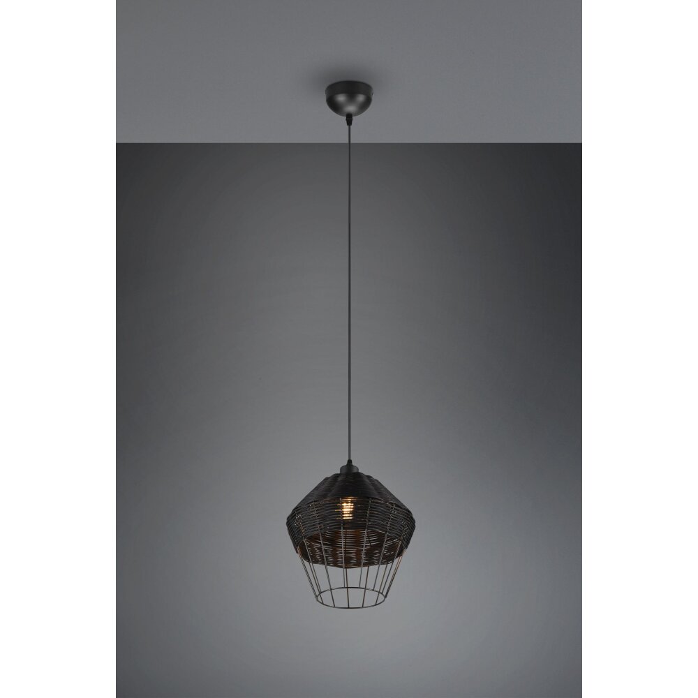 Reality Borka Pendelleuchte Schwarz, 1-flammig main product photo