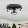 Huallilemu Deckenleuchte LED Schwarz, 3-flammig