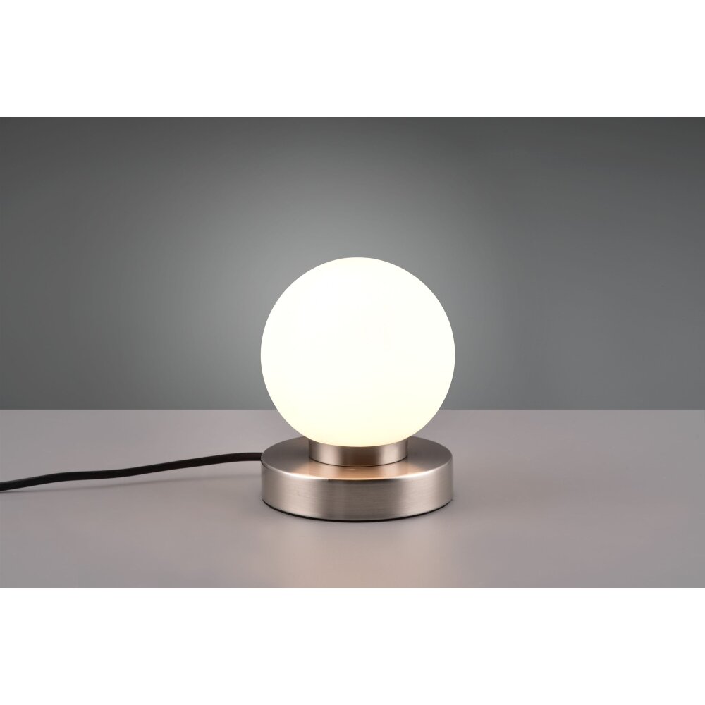 Reality Prinz 2 Tischleuchte Nickel-Matt, 1-flammig main product photo
