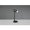 Reality Lenny Tischleuchte LED Schwarz, 1-flammig