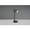 Reality Lenny Tischleuchte LED Schwarz, 1-flammig