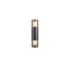 Trio HOOSIC Wandleuchte Schwarz, 2-flammig