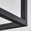 Wick Deckenleuchte Schwarz, 4-flammig