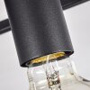 Wick Deckenleuchte Schwarz, 4-flammig