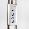 Donna Deckenfluter LED Nickel-Matt, 1-flammig