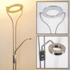 Donna Deckenfluter LED Nickel-Matt, 1-flammig