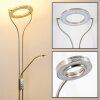 Donna Deckenfluter LED Nickel-Matt, 1-flammig