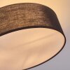 Foggia Deckenleuchte 40 cm Nickel-Matt, 3-flammig