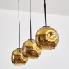 Ripoll Hängeleuchte Glas 15 cm Gold, 3-flammig