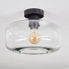 Boza Deckenleuchte Glas 28 cm Klar, 1-flammig