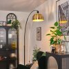 Baloca Bogenlampe 27 cm Schwarz, 1-flammig