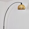 Baloca Stehleuchte 27 cm Schwarz, 1-flammig