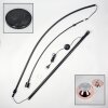 Baloca Stehleuchte 27 cm Schwarz, 1-flammig