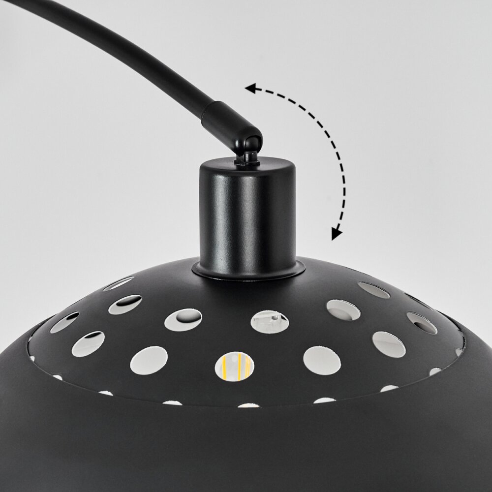Baloca Stehleuchte 30 cm Schwarz, 1-flammig