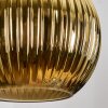 Koyoto Hängeleuchte Glas 20 cm Blau, Gold, Grün, Kupferfarben, 4-flammig