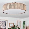 Foggia Deckenleuchte 50 cm Nickel-Matt, 3-flammig
