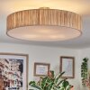 Foggia Deckenleuchte 60 cm Nickel-Matt, 3-flammig